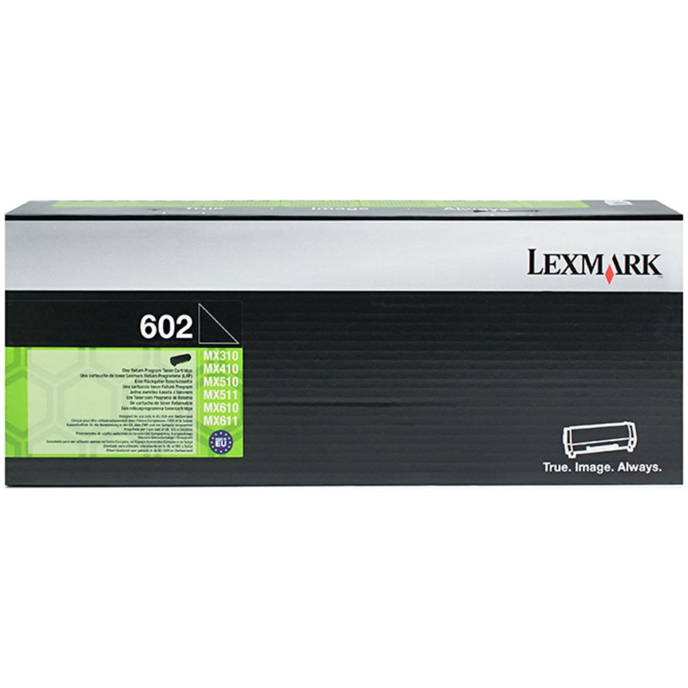 Toner Lexmark 602: MX310, MX410, MX510, MX511, MX610, MX611.