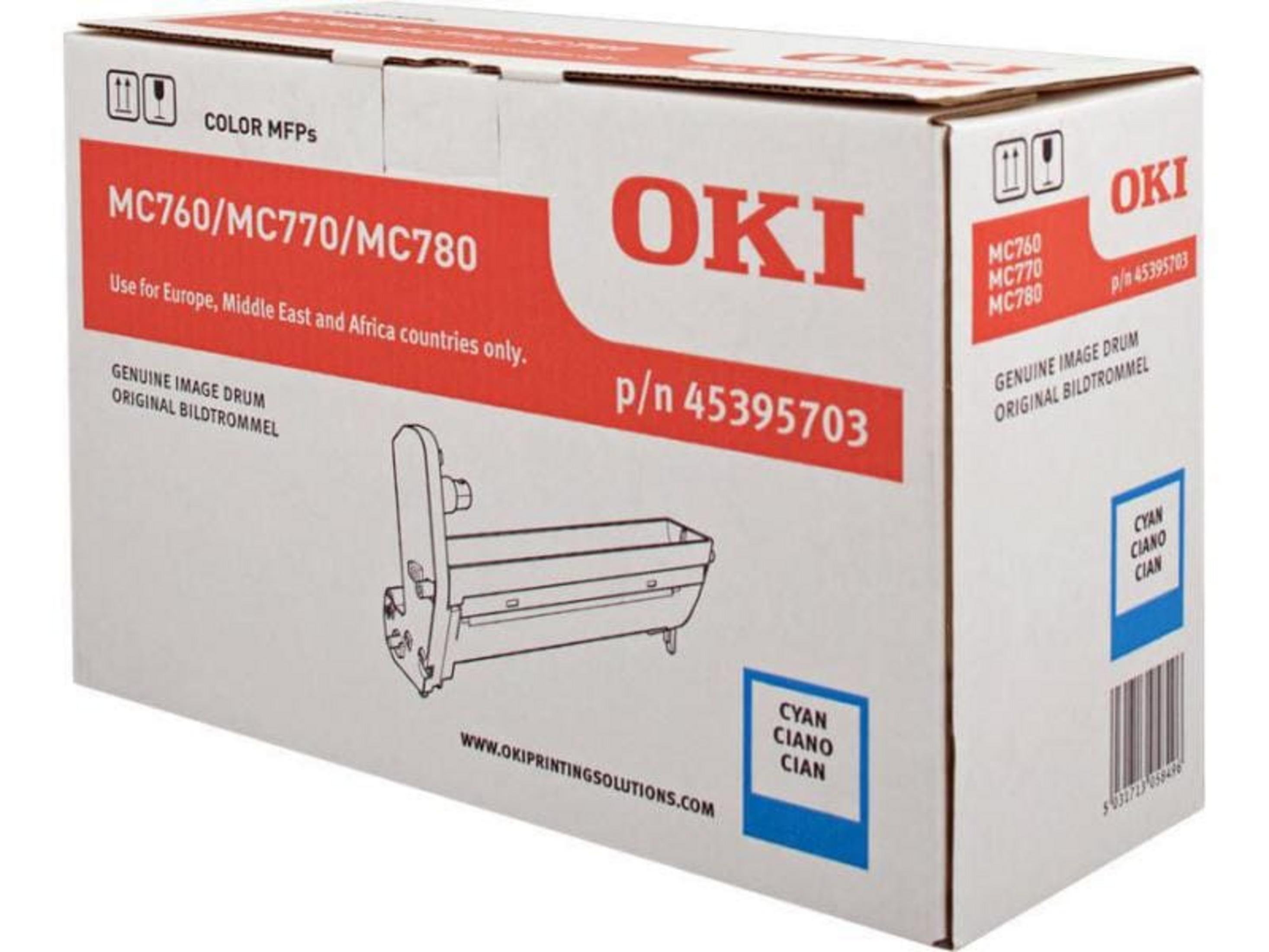 OKI MC760 45395703 Durum Ünitesi Lazer baskı Cyan