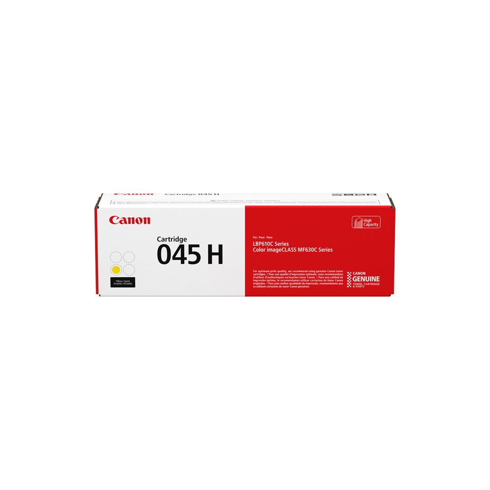 Cartouche de toner Canon 045 H pour LBP610C Series Color imageCLASS MF630C Series.