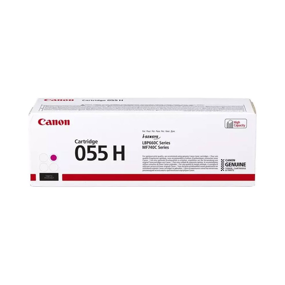 Toner Canon 055 H Magenta Duża Pojemność do i-SENSYS LBP660C/MF740C