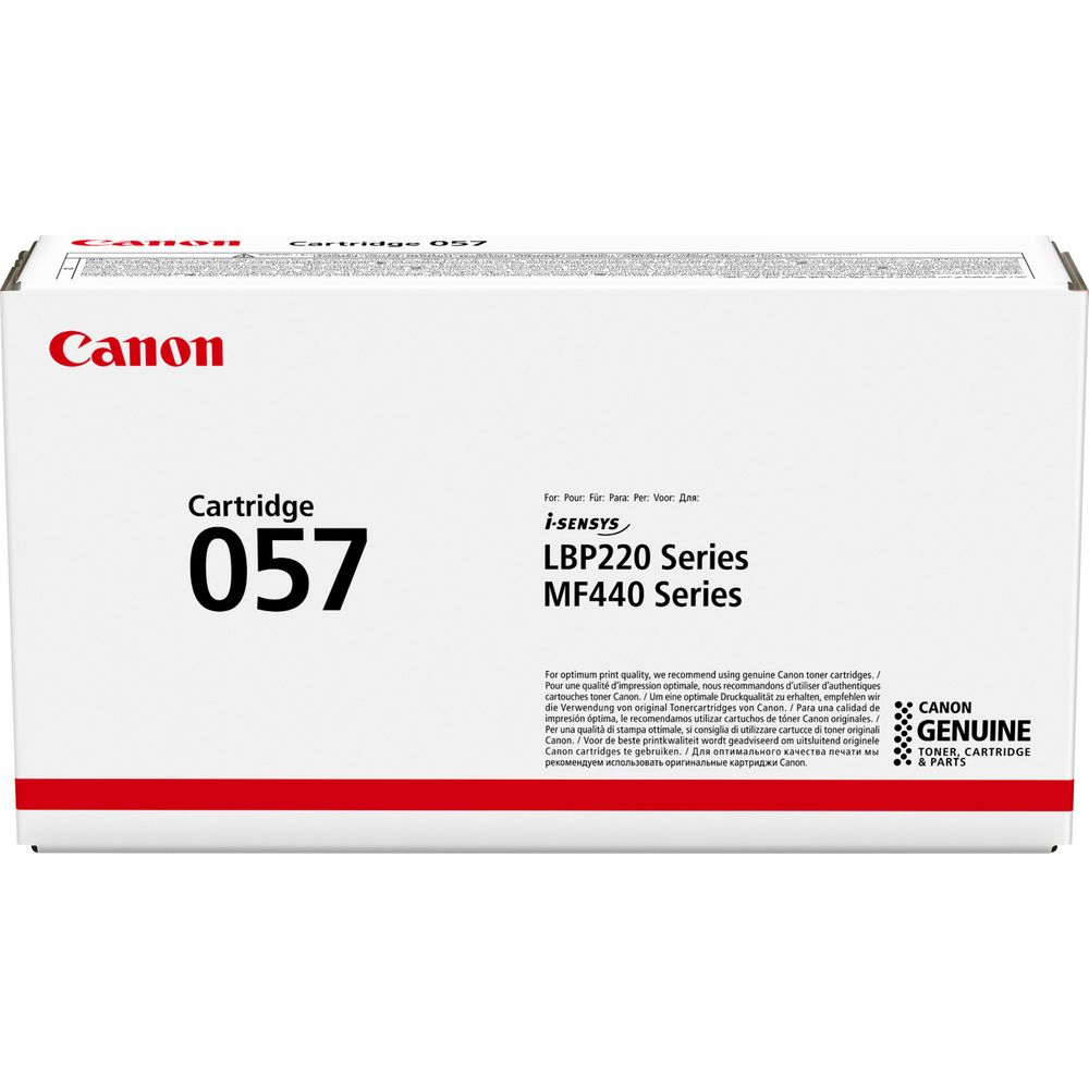 Cartouche Canon 057 pour Série LBP220/MF440. Produit d'origine Canon.
