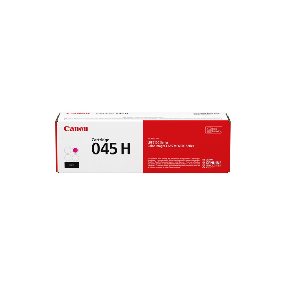 Toner Canon 045 H do serii LBP610C/MF630C, wysoka pojemność.