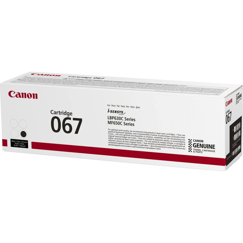 Toner Canon 067 do i-SENSYS LBP630C/MF650C, czarny.