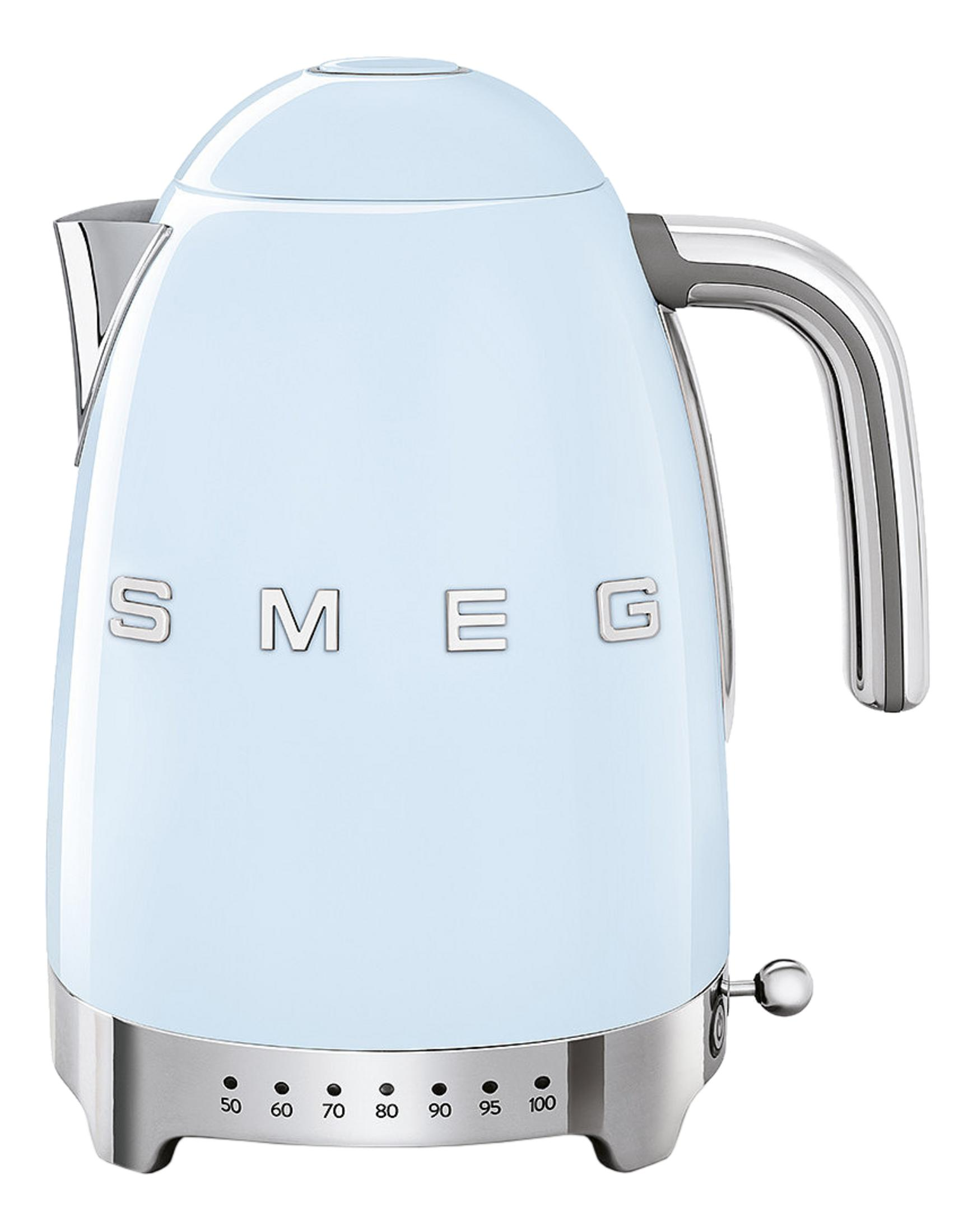 SMEG KLF04PBEU Isı Ayarlı 1.7 l Kettle Mavi