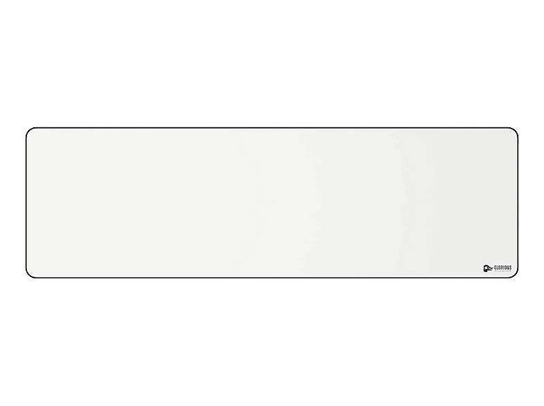 GLORIOUS PC GAMING RACE Extended - 11" x 36" - White Edition Gaming Mousepad Beyaz