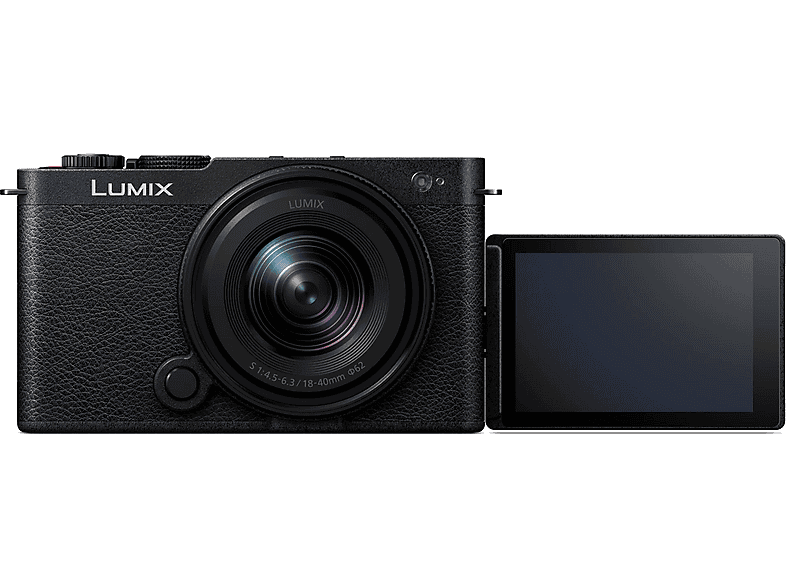 PANASONIC LUMIX DC-S9 J.BLACK+18-40MM/F4.5-6.3 Systemkamera mit