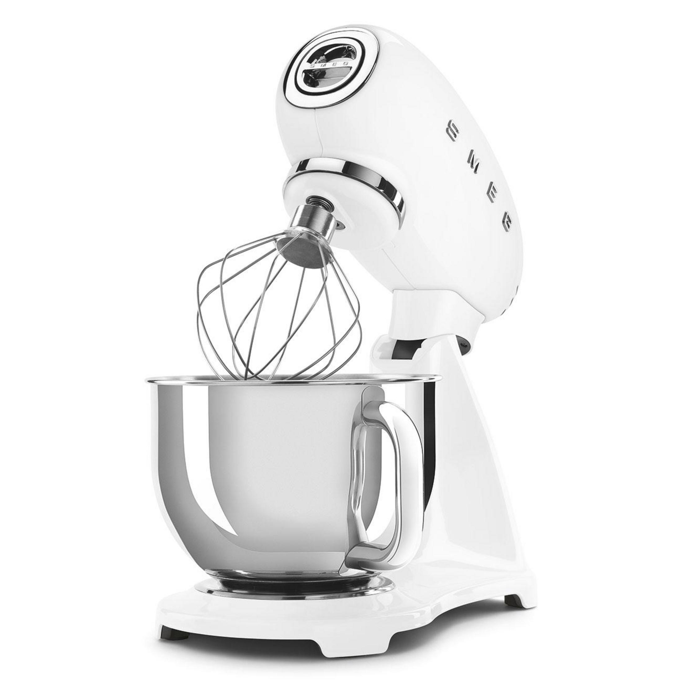 SMEG  SMF03WHEU 800 W Stand Mikser Beyaz