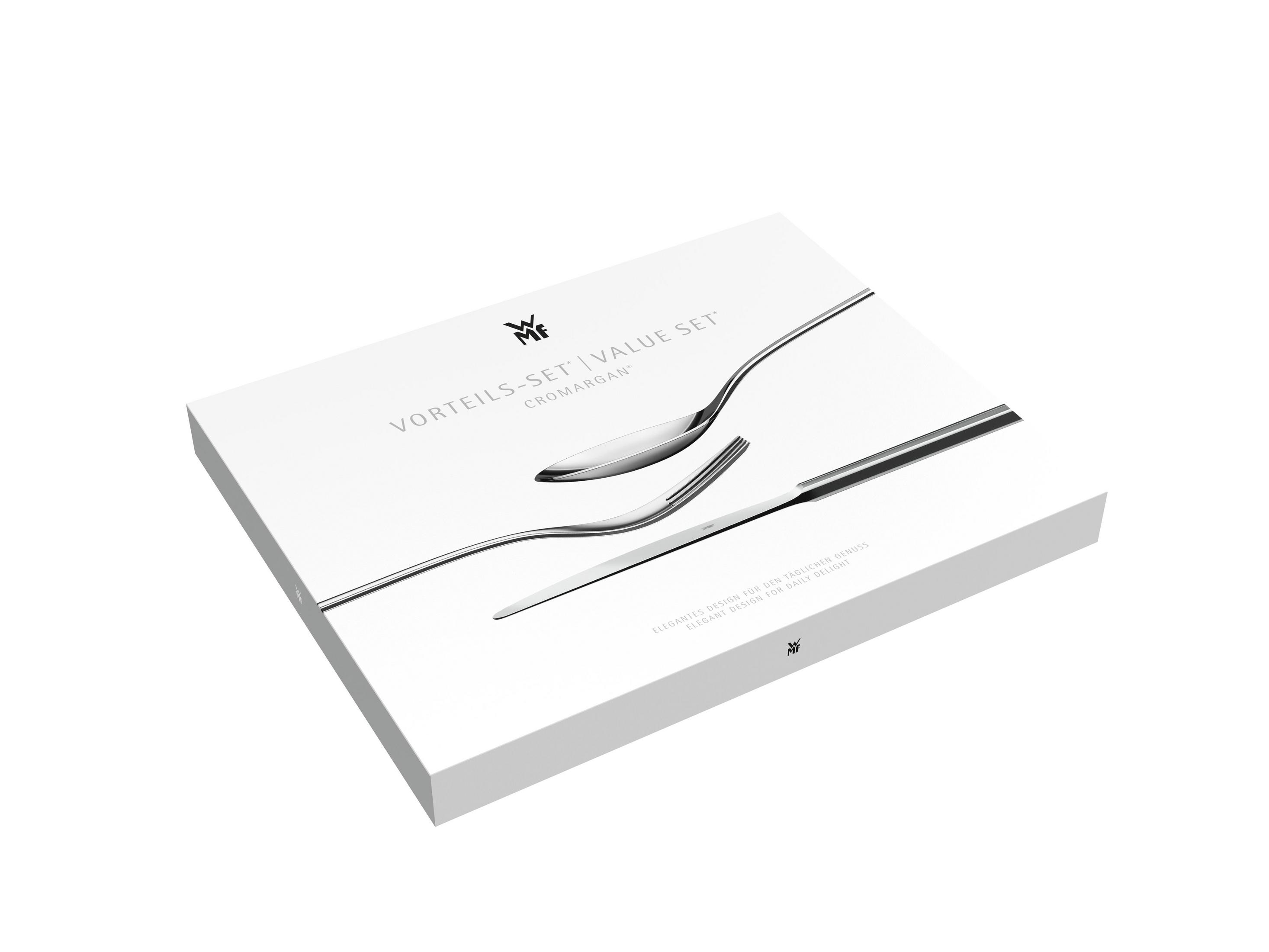 WMF Besteckset-Verpackung mit Löffel, Gabel und Messer
