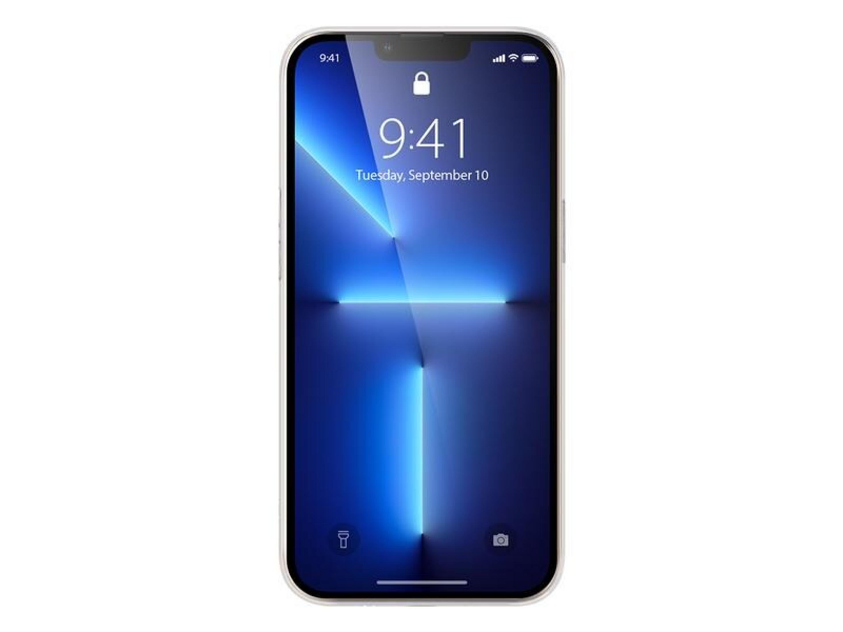 Un iPhone con sfondo blu mostra le 9:41 e martedì 10 settembre.