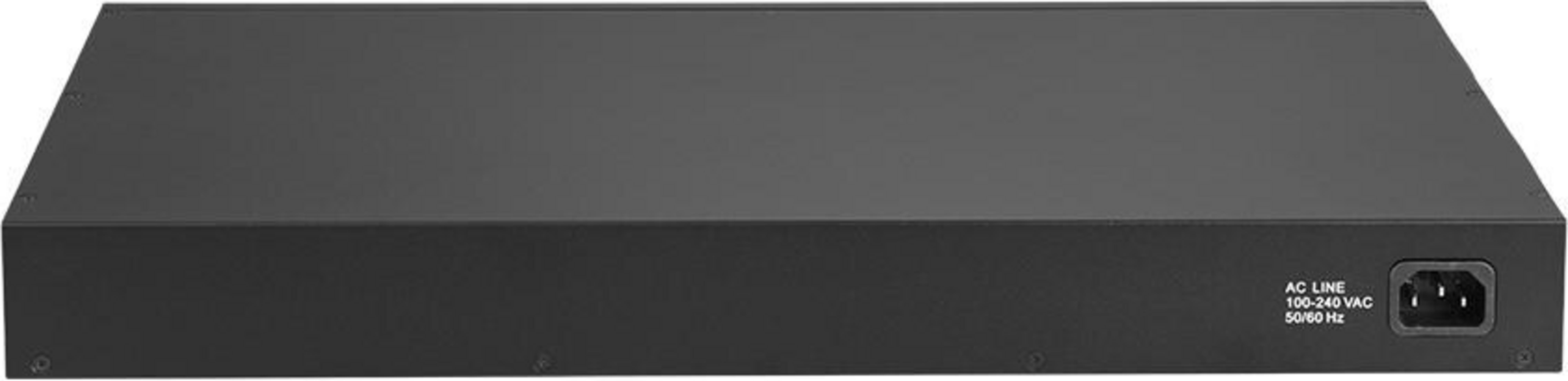 Czarna obudowa ze złączem linii AC i oznaczeniem 100-240 VAC 50/60 Hz.