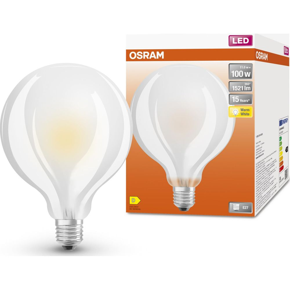 Żarówka LED OSRAM, biała, gwint E27, 11W, zamiennik 100W.