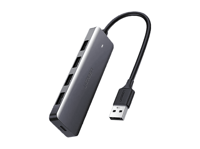 UGREEN 50985, USB-3.0 Hub 4-Port, Grau | SATURN
