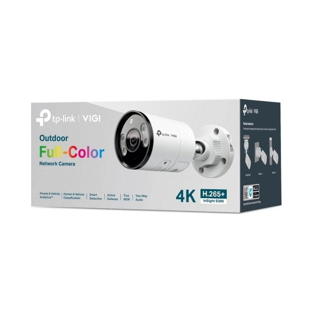 Pudełko kamery sieciowej TP-Link VIGI 4K Full-Color do użytku zewn.