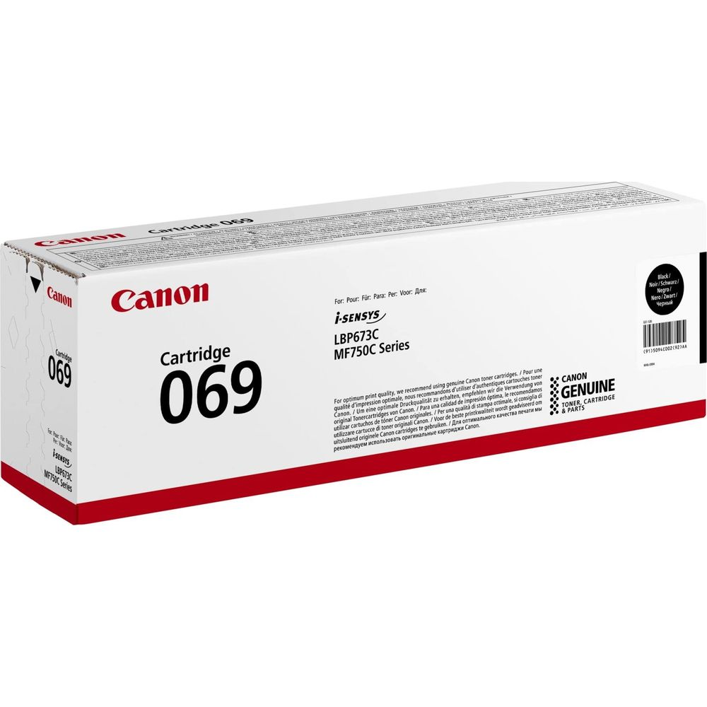 Toner Canon 069 do i-SENSYS LBP673C MF750C Series, czarny.