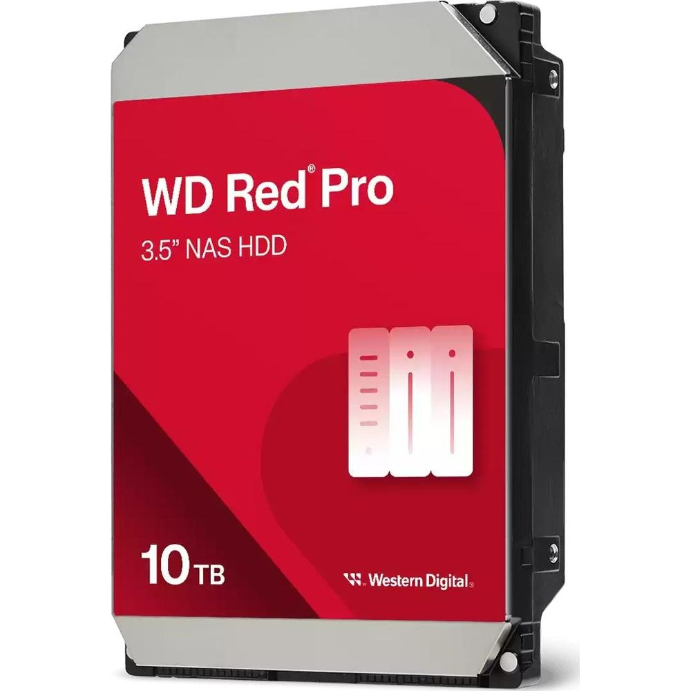 WD Red Pro 3,5" NAS HDD, pojemność 10 TB.