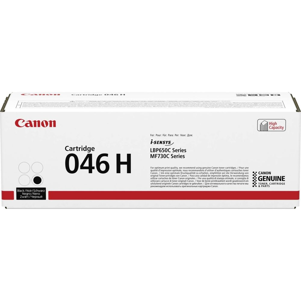 Toner Canon 046 H, duża pojemność, czarny.