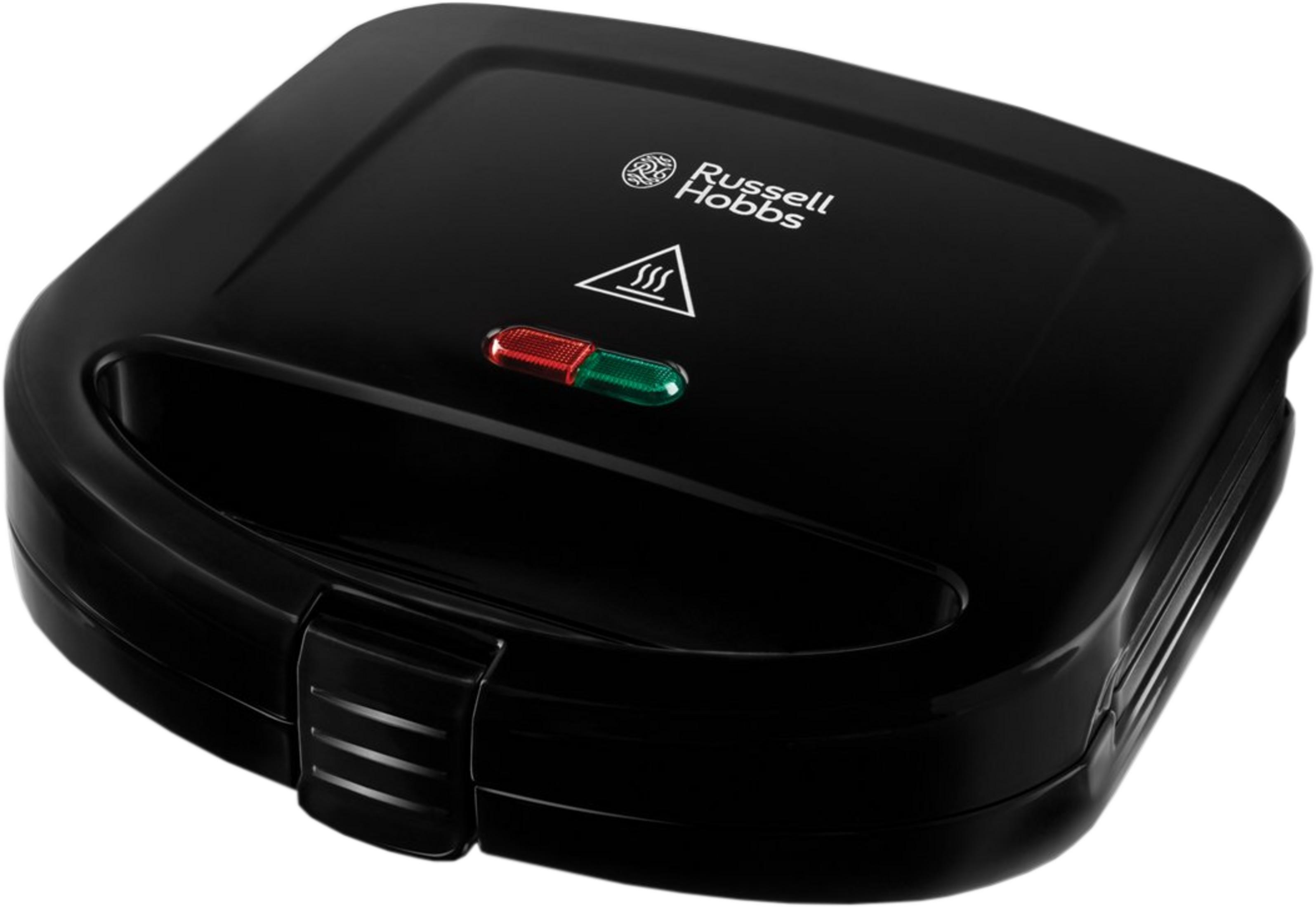 RUSSELL HOBBS 24520 RU-24520 Sandviç Kolay Temizlenebilir Ekmek Kızartma Makinesi Siyah