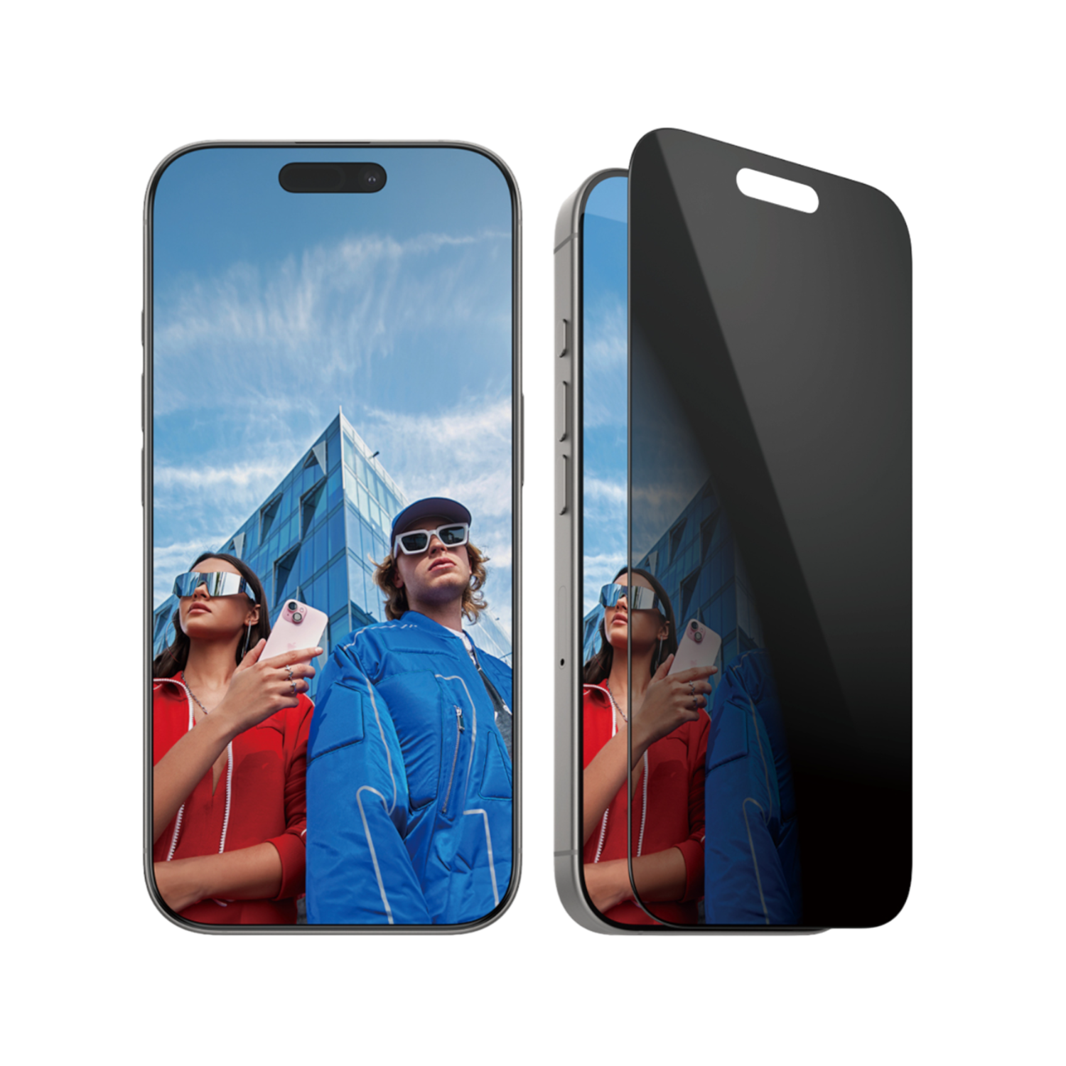 PANZERGLASS iPhone 16 Pro Ultra-Wide Fit Tam Koruma Gizli/Hayalet Çerçeve Aparatlı Ekran Koruyucu Ekran Koruyucu