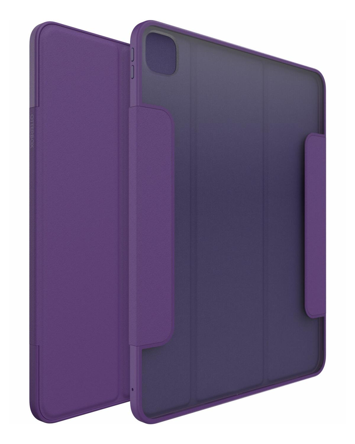 Lila Tablet-Hülle mit Otterbox-Logo, offen