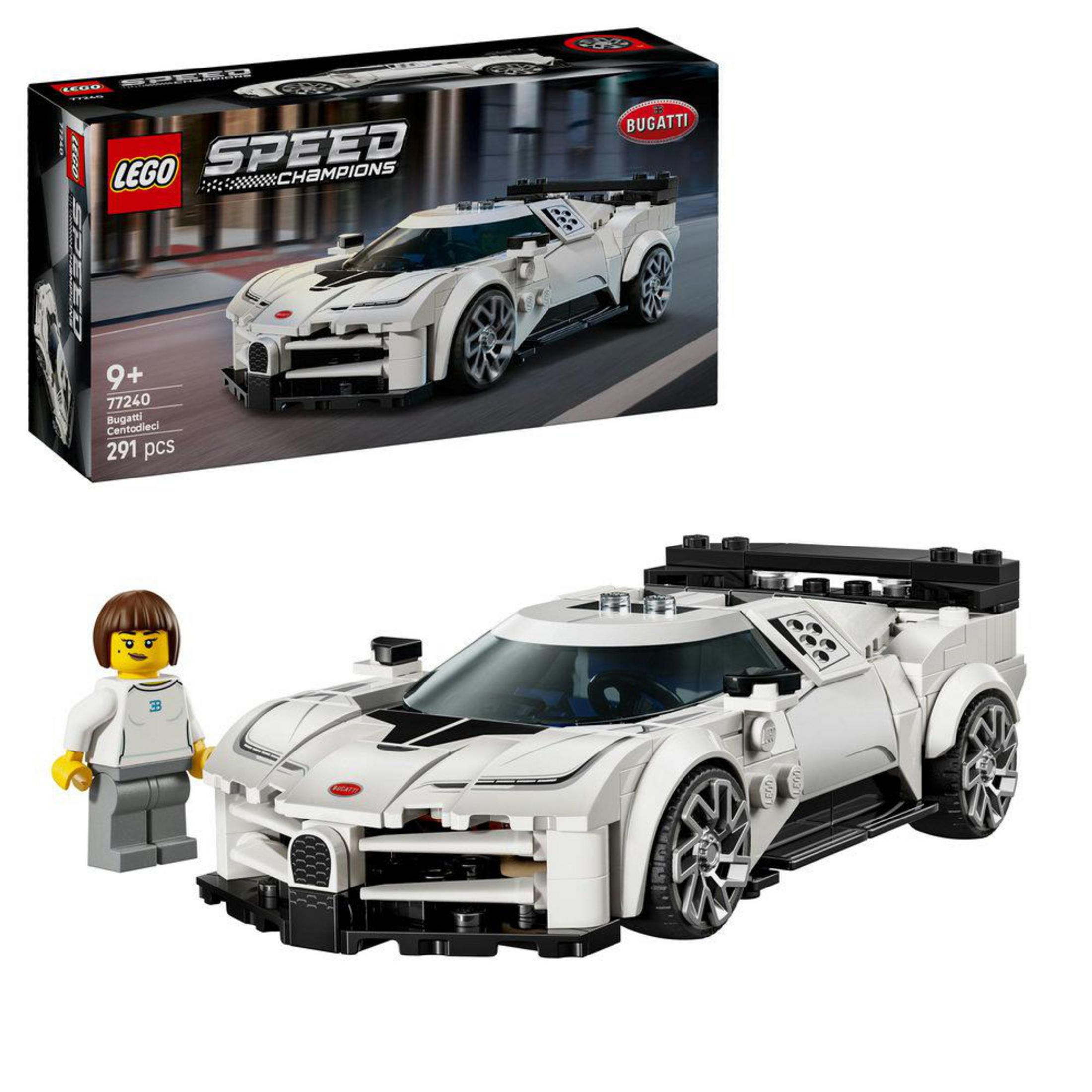 LEGO Speed Champions Bugatti Centodieci Hiper Spor Araba 77240