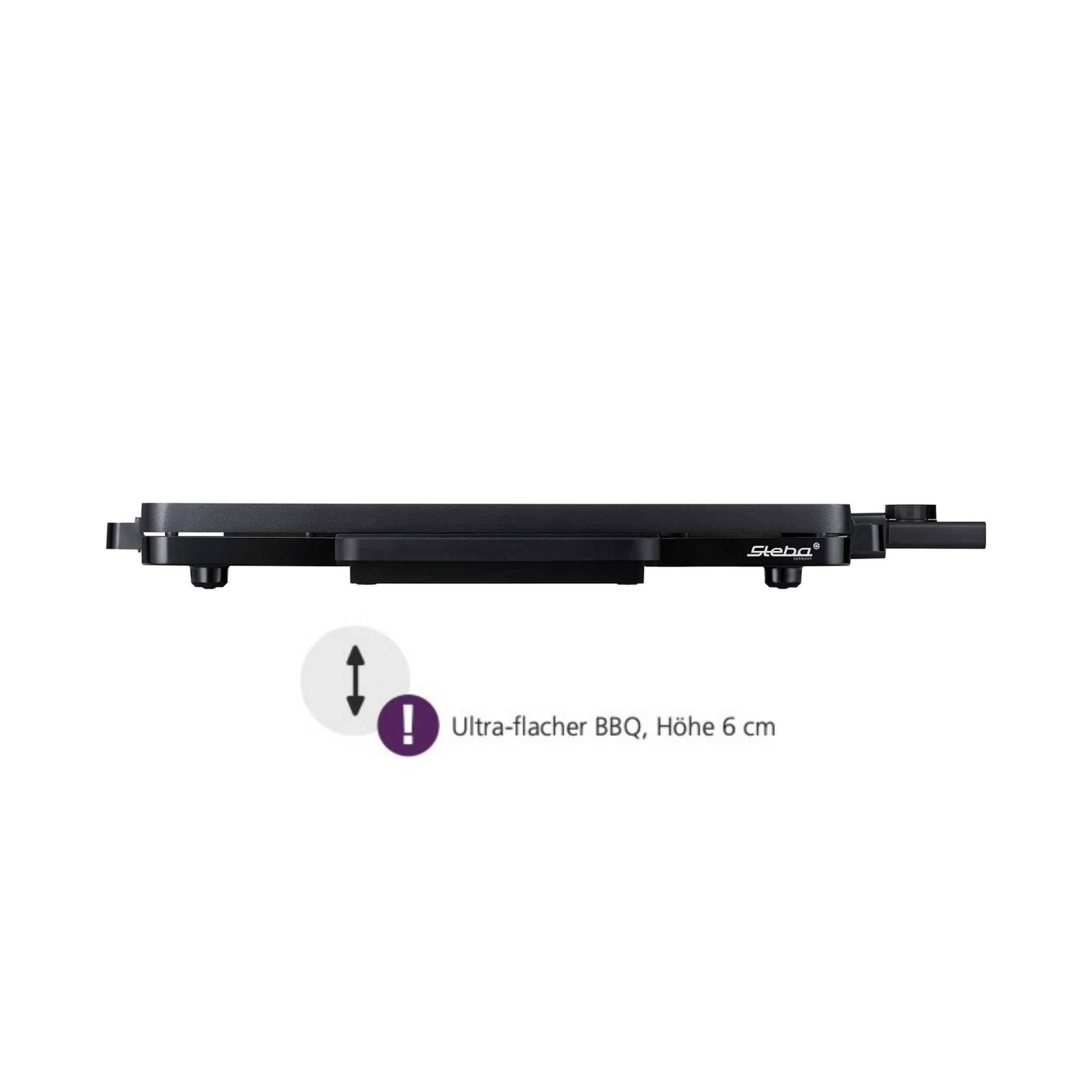 BBQ ultrapiatto, altezza 6 cm