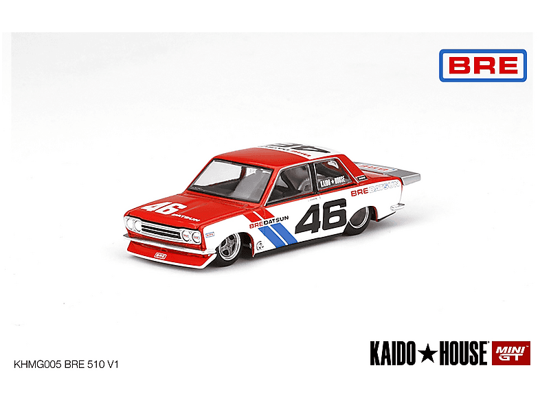 MINI GT Kaido House Kaido GT Datsun 510 Pro Street BRE V1 - 005