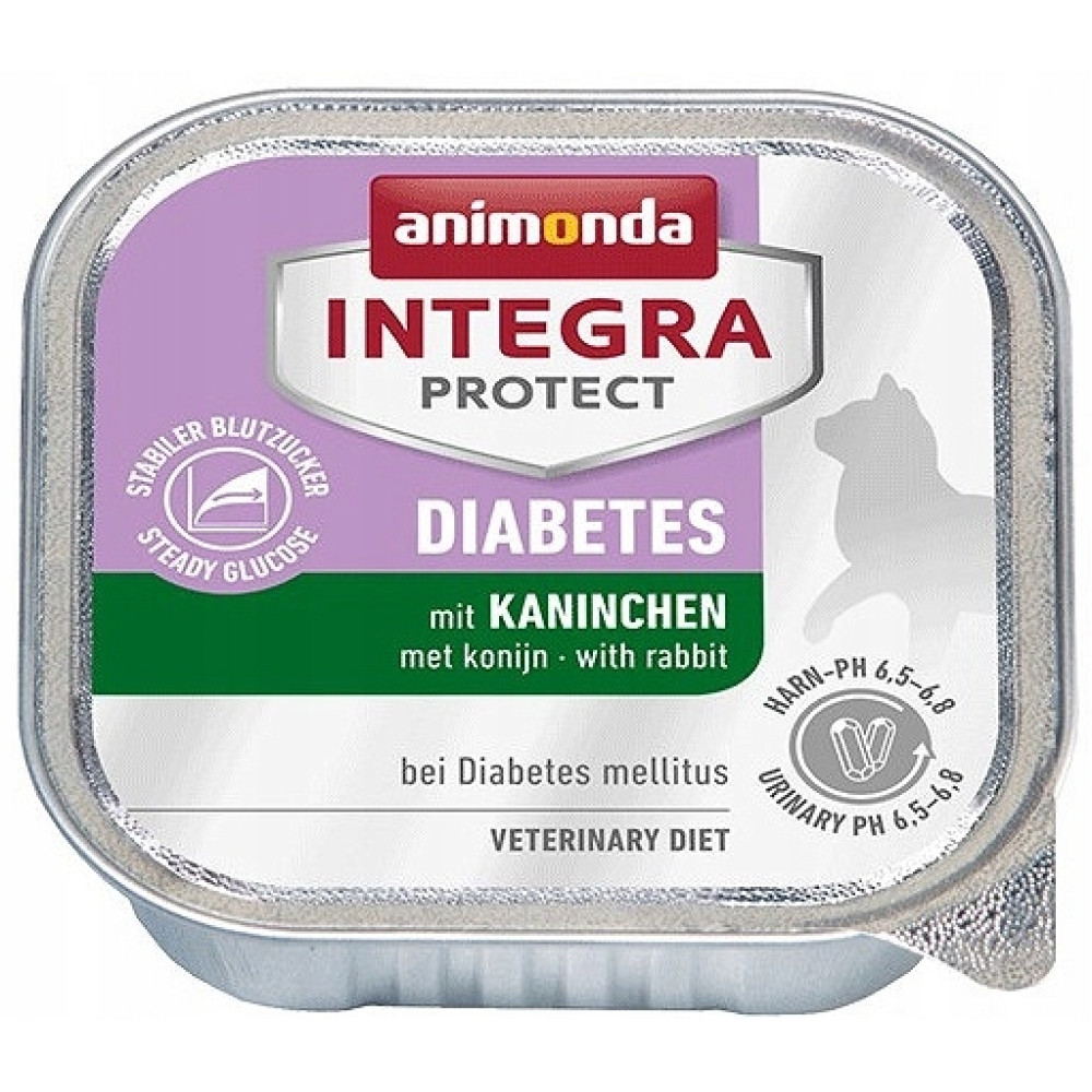 Animonda Integra Protect Diabetes z królikiem, karma weterynaryjna.