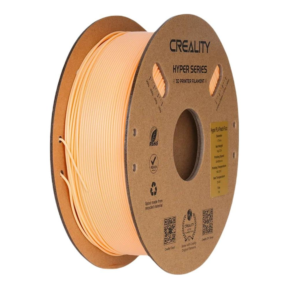 CREALITY Hyper PLA Peach Fuzz 1.75mm 1kg Tek Ebat Filament Turuncu