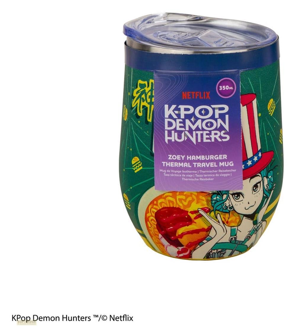 Ein Becher mit Netflix' K-Pop Demon Hunters-Motiv, Zoy Hamburg.