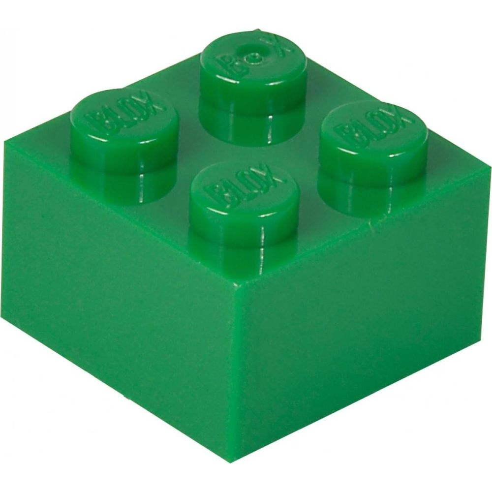 Un mattoncino verde con quattro perni.