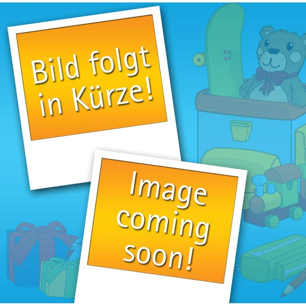 Zwei Karten mit Text. Eine sagt 'Bild folgt in Kürze!' und die andere 'Image coming soon!'