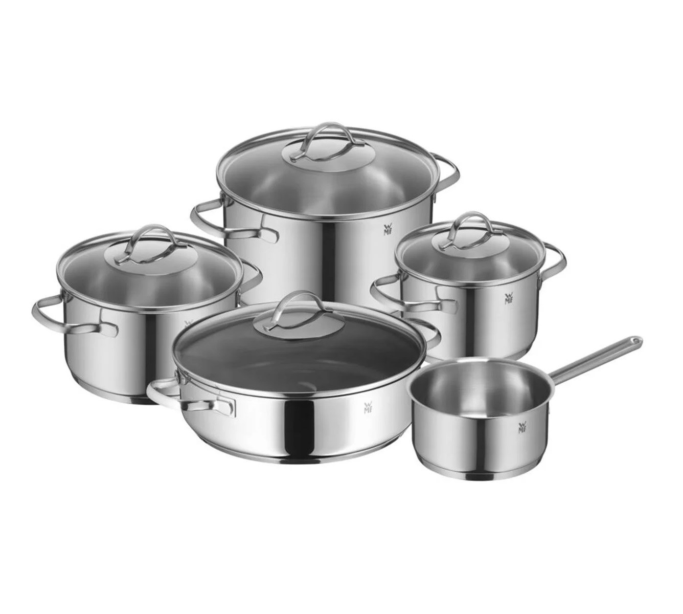 WMF WMF 7116001901 Provence Plus Pilav Tencereli Set 5 Parça Tencere Seti Gri