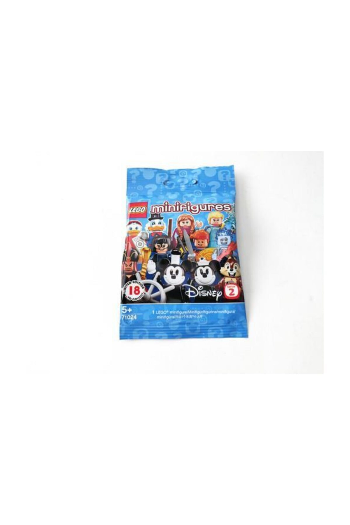LEGO Minifigürleri, 2. Seri, Disney karakterleri içeren paket.