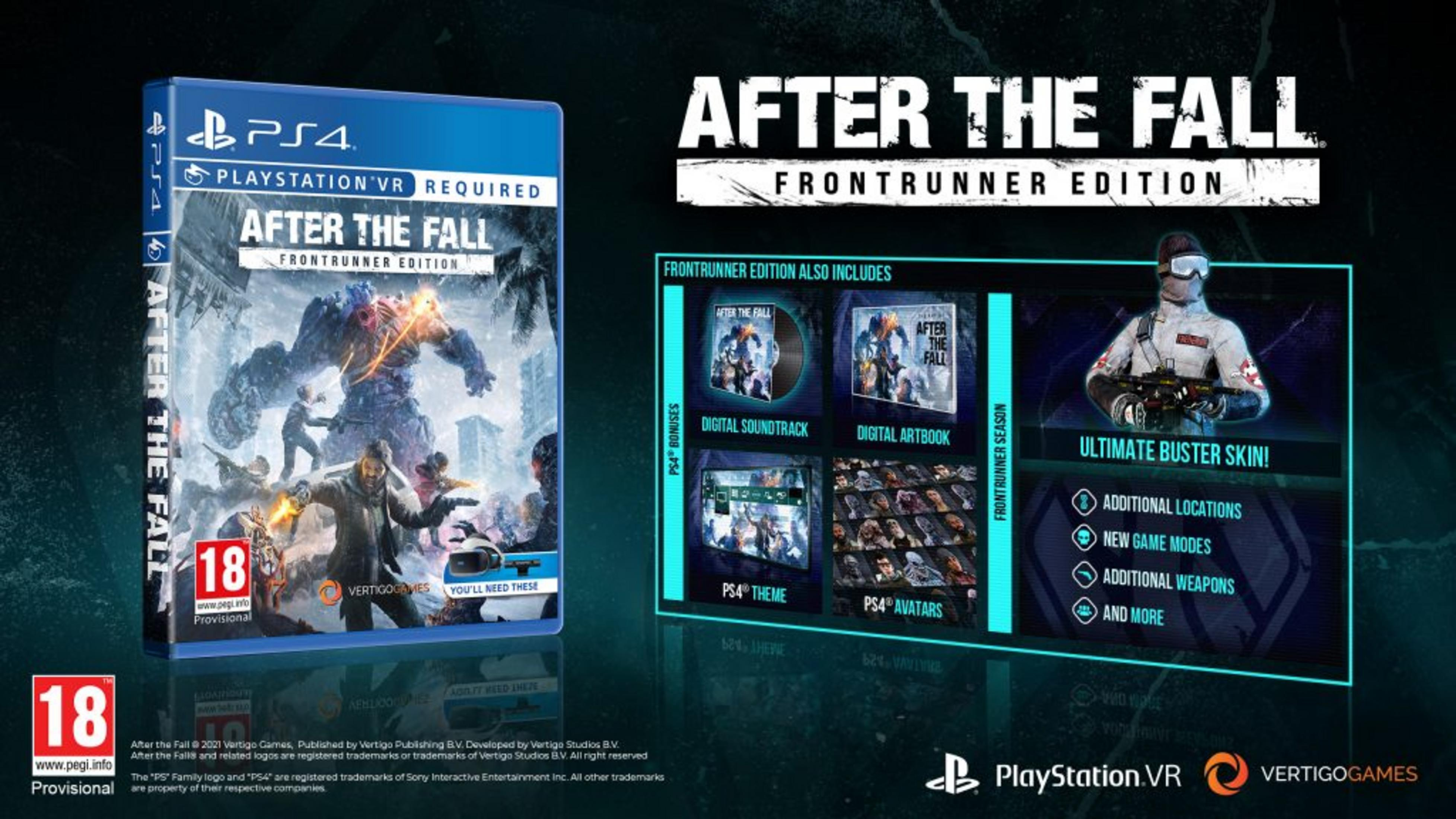 Gra PS4 'After the Fall' Edycja Frontrunner z soundtrackiem, artbookiem i skinem.