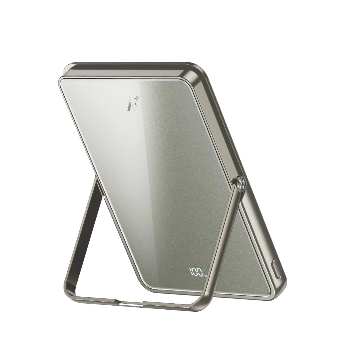 NEWFACE PW580 5.000 mAh 20W Type-C, 15W Kablosuz, MagSafe Destekli PD Hızlı Şarj 5.000 mAh mAh Powerbank Titanyum