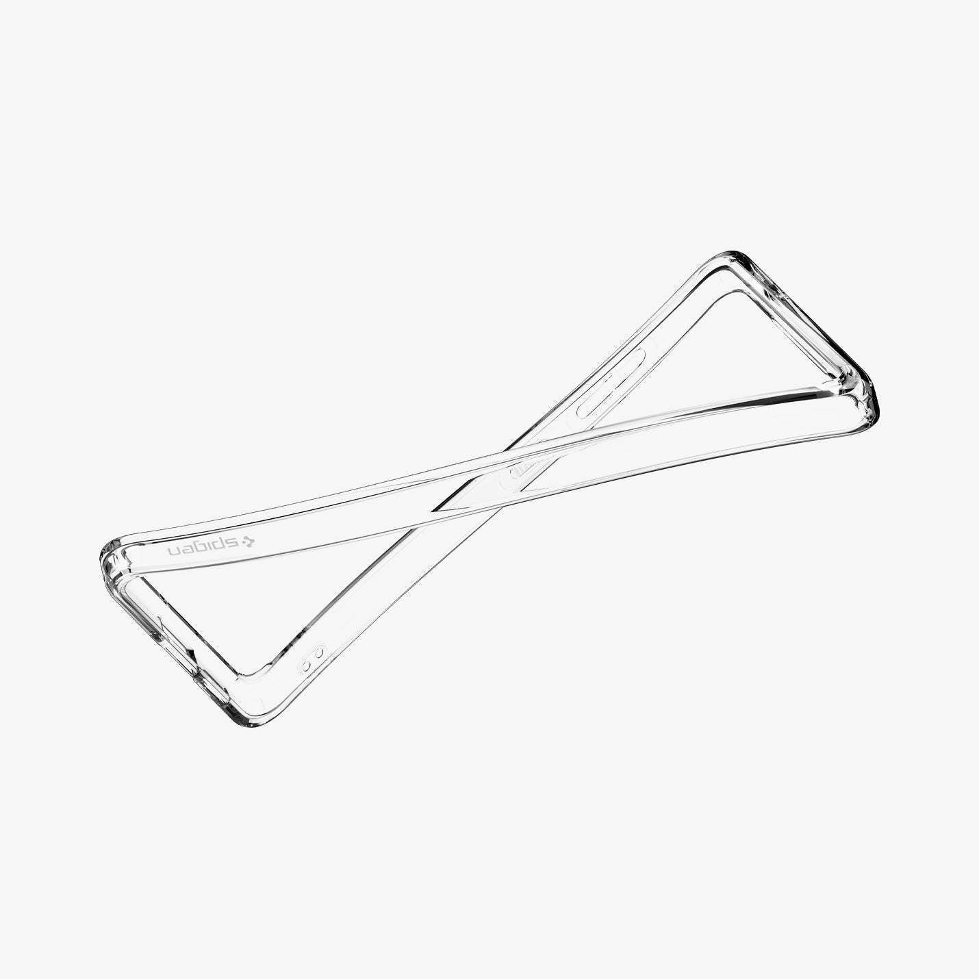 Eine durchsichtige Handyhülle mit 