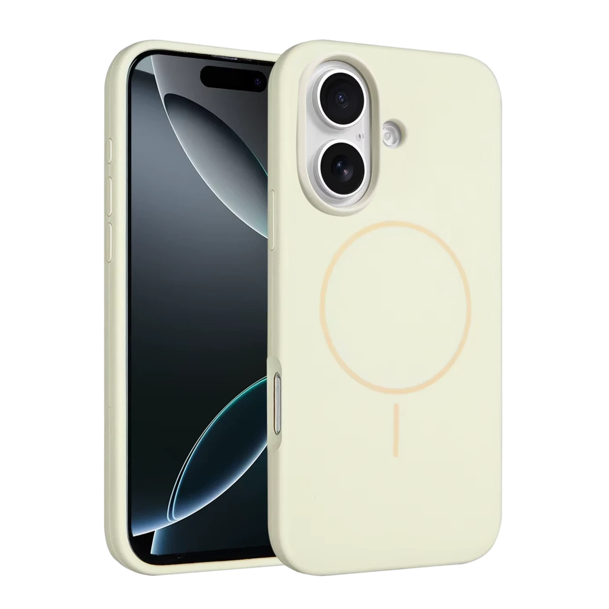 JOKO iPhone 16 Uyumlu Jully Magsafe Telefon Kılıfı Bej