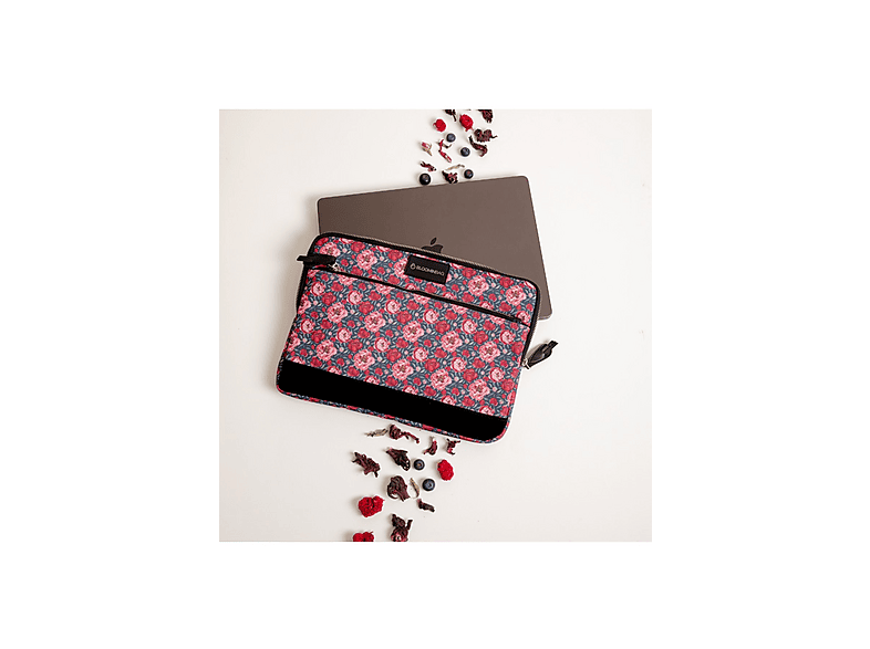 BLOOMINBAG Blossom Lovin' MacBook 16 inç Laptop Kılıfı Fuşya - pembe