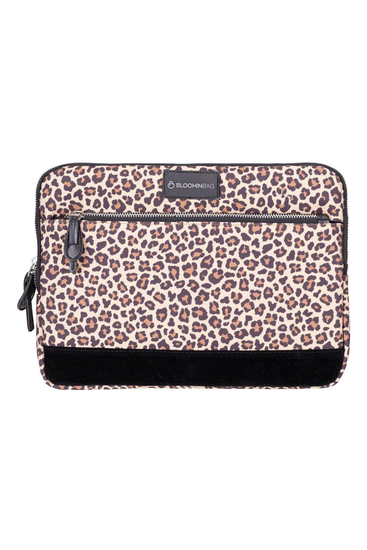 BLOOMINBAG Earthy Leopard MacBook 13 inç Laptop Kılıfı Kahverengi - bej