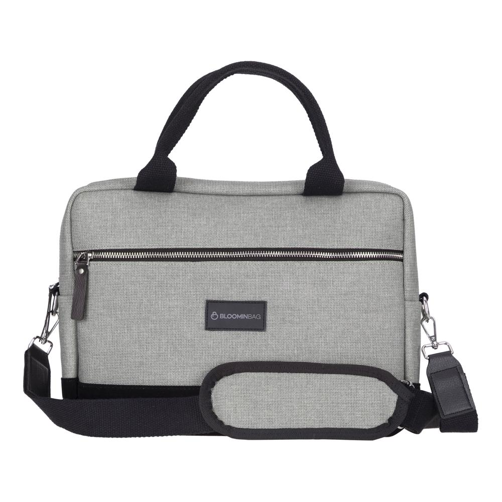 BLOOMINBAG Matcha Haze MacBook 14 inç Laptop Çantası Haki - gri