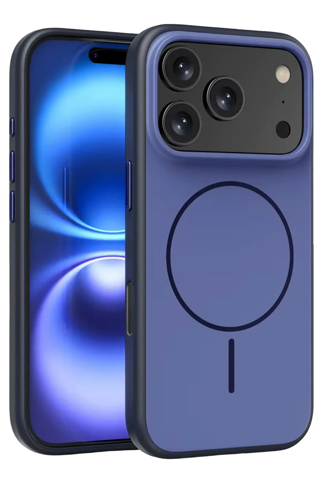 JOKO Apple iPhone 17 Pro Max Uyumlu Neva Magsafe Telefon Kılıfı Lacivert
