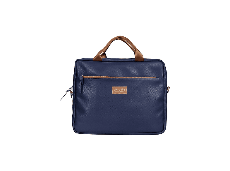 BLOOMINBAG Pitonic Nature Navy MacBook Uyumlu 16 inç Laptop Çantası Mavi - Lacivert