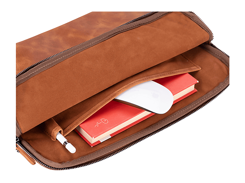 BLOOMINBAG Torino Tuscan Tan Super Slim MacBook Uyumlu 16 inç