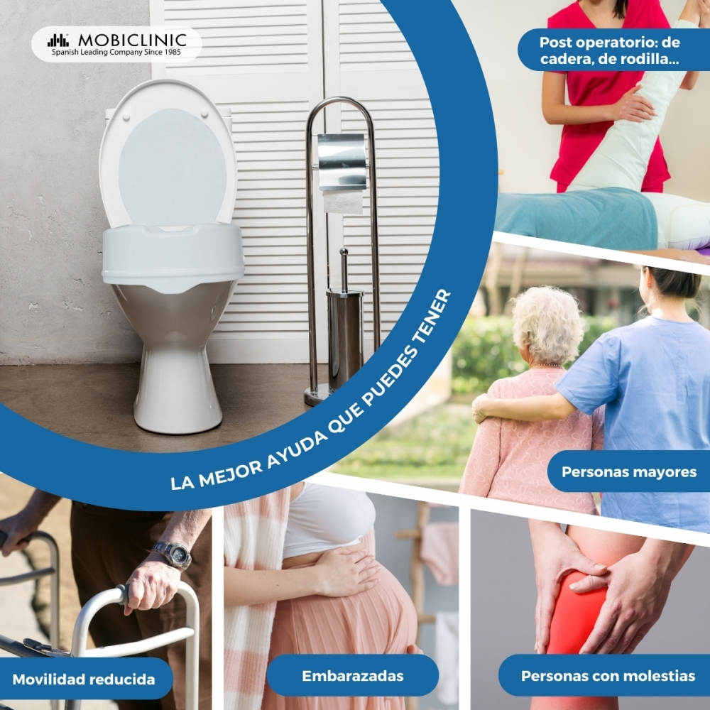Collage de asistencia médica para ancianos, embarazadas y movilidad.