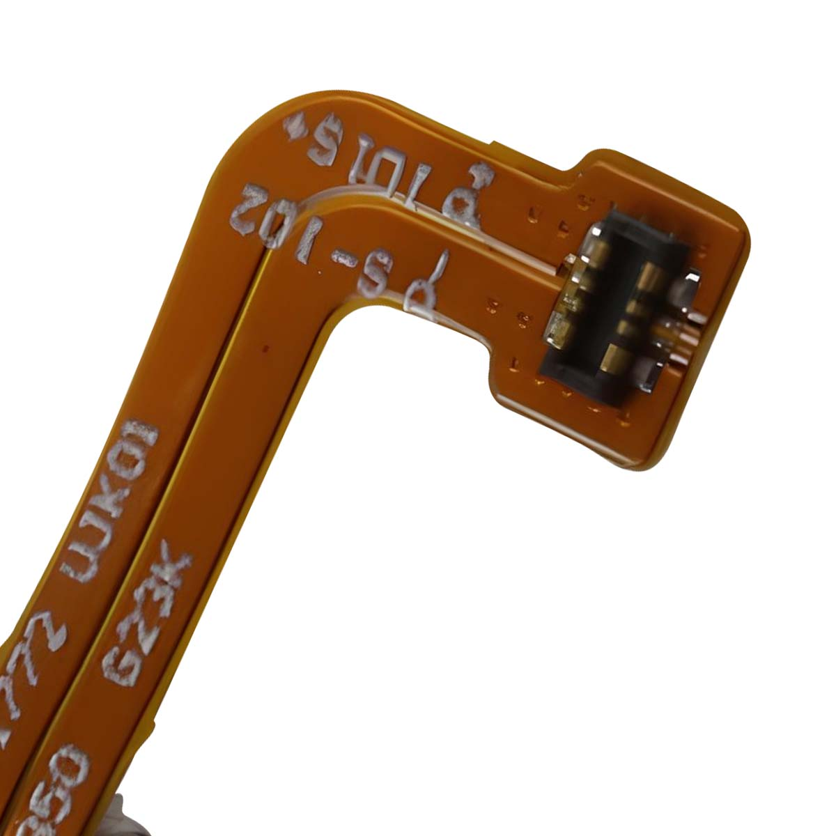 Cavo flessibile con connettore e marchi come PS-102 e UJK01.