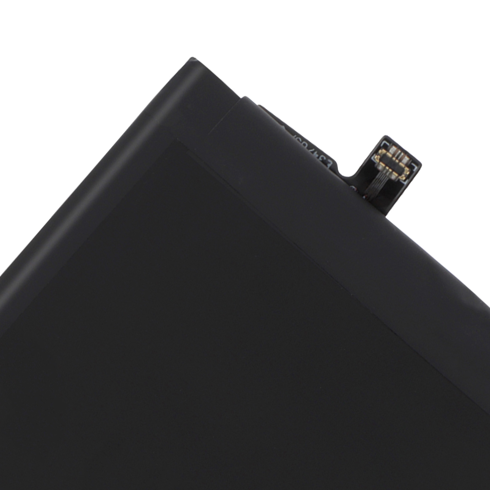 Batteria nera con cavo connettore e iscrizione E347093.