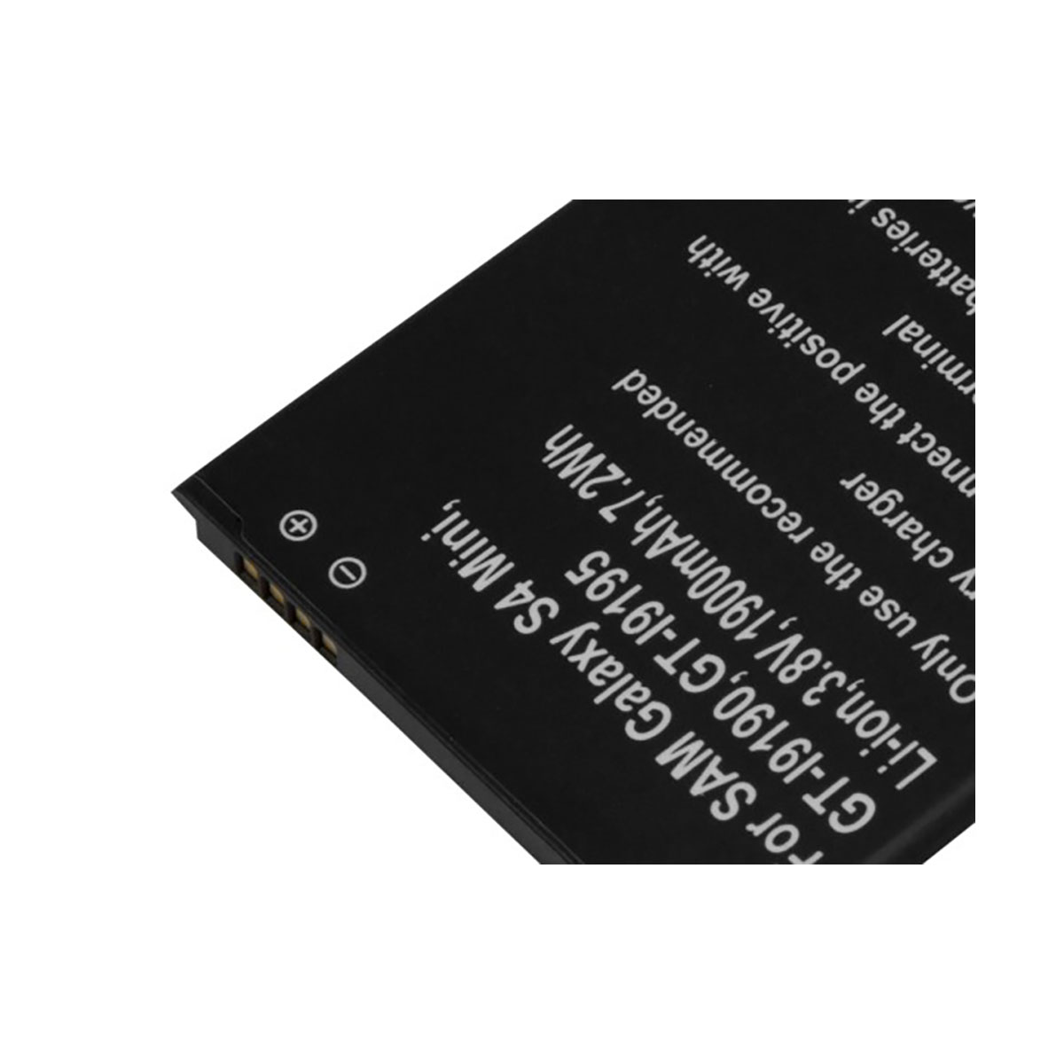 Batteria nera per Samsung Galaxy S4 Mini, 1900mAh.