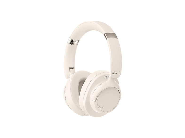 HAVIT H652BT ANC Bluetooth Katlanabilir Kablosuz Kulak Üstü Kulaklık Bej