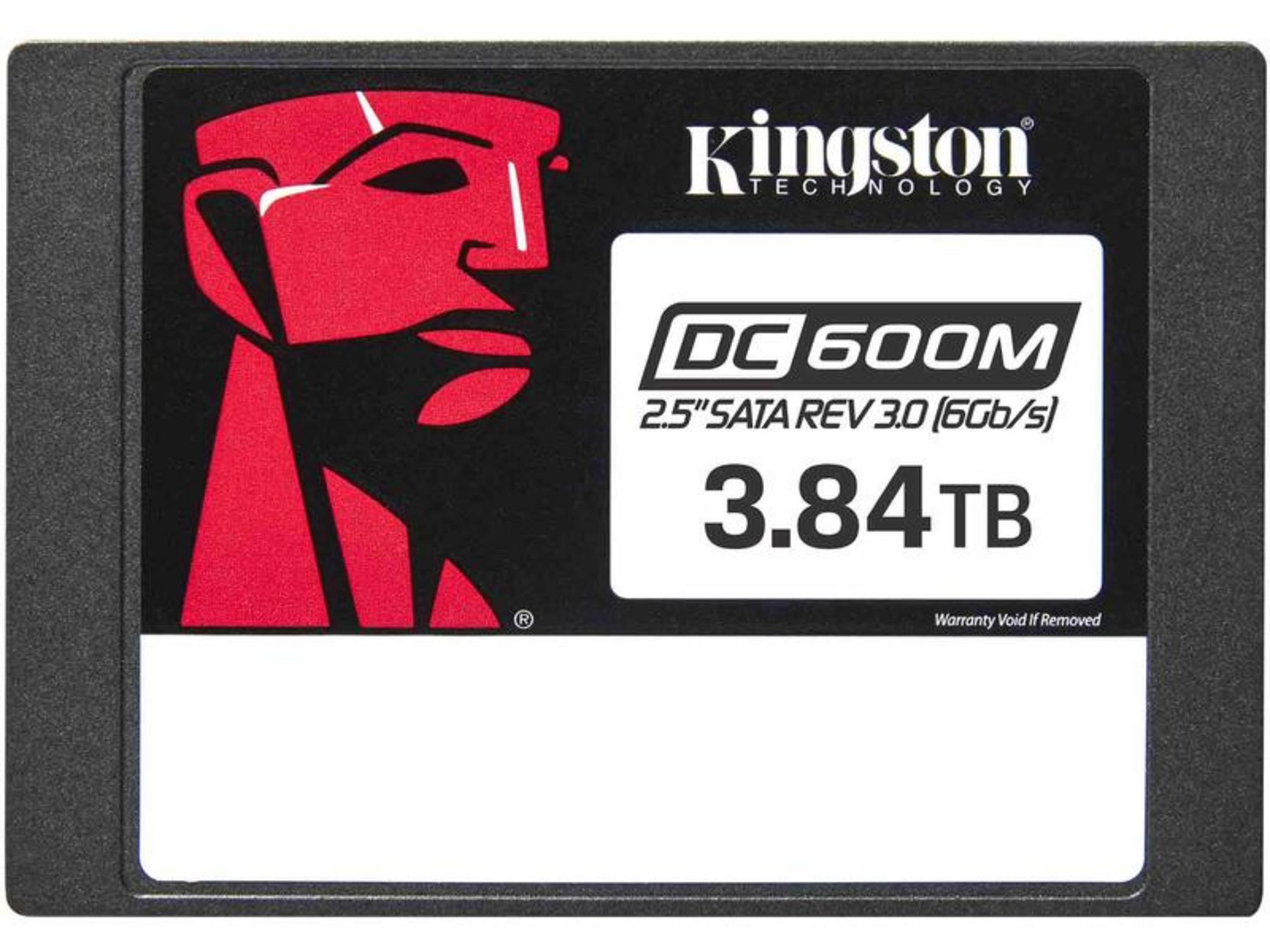 Dysk SSD Kingston DC 600M 3,84 TB, 2,5 cala SATA.