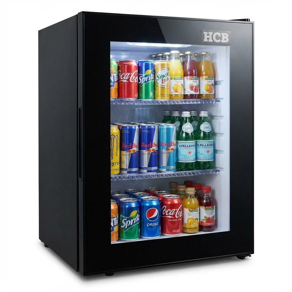 RVS mini Koelkast | Kleine koeling 150 Liter | Mini koelkasten | kleine